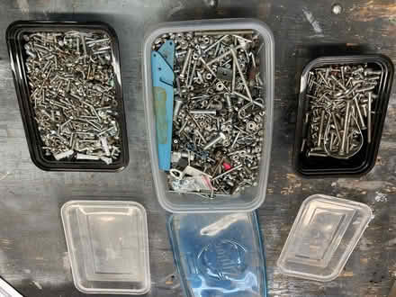 Photo of free 3 containers of misc screws (Nutley NJ) #1