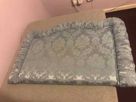 Photo of free Single Blue Headboard (Buckland TQ12) #3