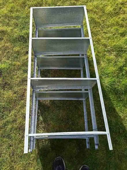 Photo of free Galvanised Shelves x2 (Gosforth NE3) #2