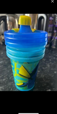 Photo of free Three Finding Nemo sippy cups. HP1 (HP1 Hemel Hempstead) #1
