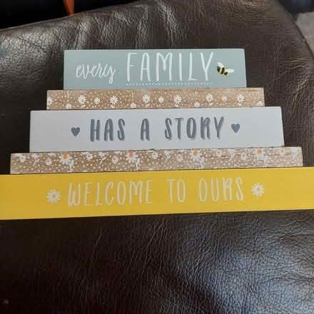 Photo of free Wooden family sign (Batley WF17) #1