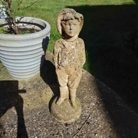 Photo of free 65cm Garden Statue in need of repair (Haldens AL7) #1