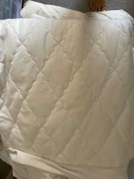 Photo of free King size mattress protector (Wimbledon Park, SW19) #1
