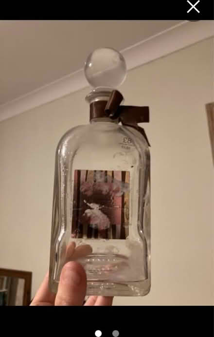 Photo of free Large glass bottle & stopper (Wooburn Green, HP10) #2