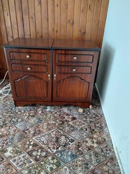 Photo of free Chest of drawers with cupboard (Radcliffe M26) #1