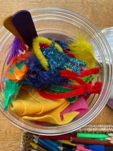 Photo of free Assorted children craft materials (Esher, KT10) #2