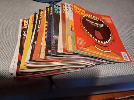Photo of free New Scientist magazines 2023 (Hale Village L24.) #1