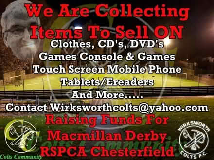 Photo of Clothing, Cds, dvds, Consoles/games. Fundraising Wirksworth DE4) #1