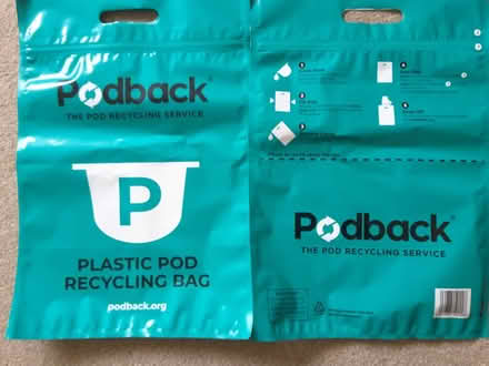 Photo of free Coffee"Podback"plastic recycle bags (Liberton EH16) #2