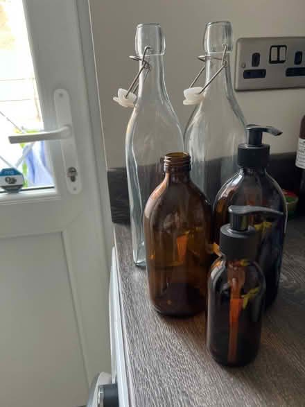 Photo of free Refillable glass bottles (Baldock) #1