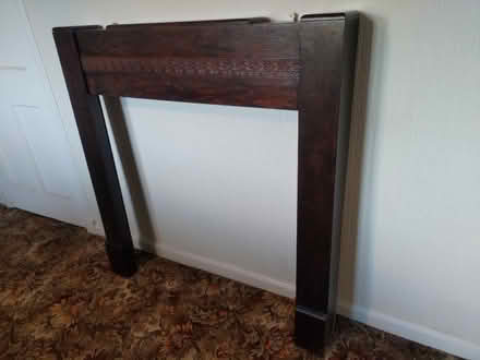 Photo of free Wooden fireplace surround (Castlelaw EH26) #2