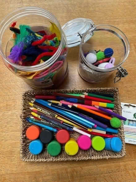 Photo of free Assorted children craft materials (Esher, KT10) #4