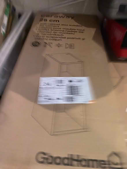 Photo of free Two 250W x 715H kitchen cabinets (Hackney Wick) #1