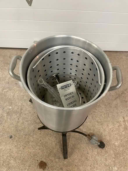 Photo of free Propane boiler pot and accessories (Nutley NJ) #2