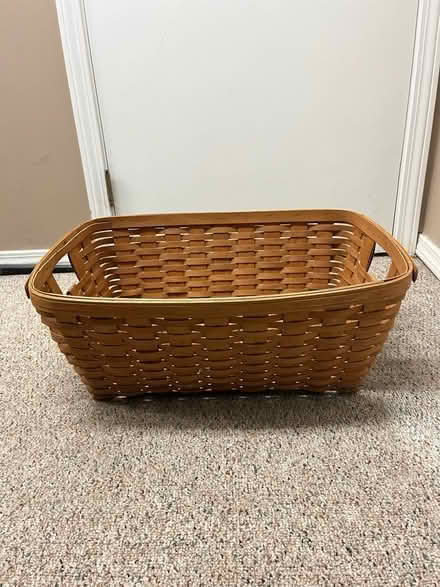 Photo of free Longaberger laundry basket (Portage - central city) #1