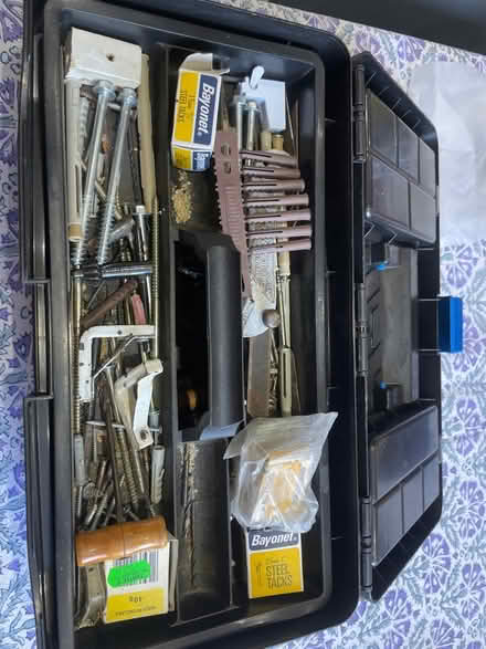 Photo of free Tool box with screws and some tools (Croydon) #3