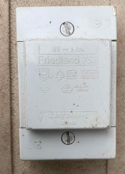 Photo of free Friedland doorbell transformer (Fleetville AL1) #1