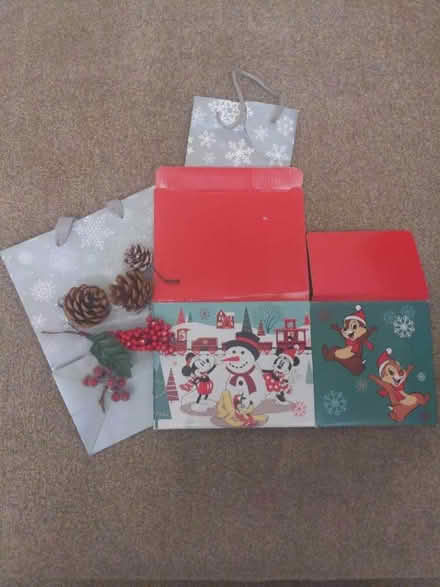 Photo of free Christmas bags and craft bits. (Kendal LA9) #1