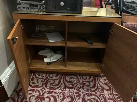 Photo of free Glass topped credenza (City Centre S1 2) #2