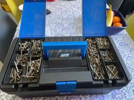Photo of free Tool box with screws and some tools (Croydon) #1