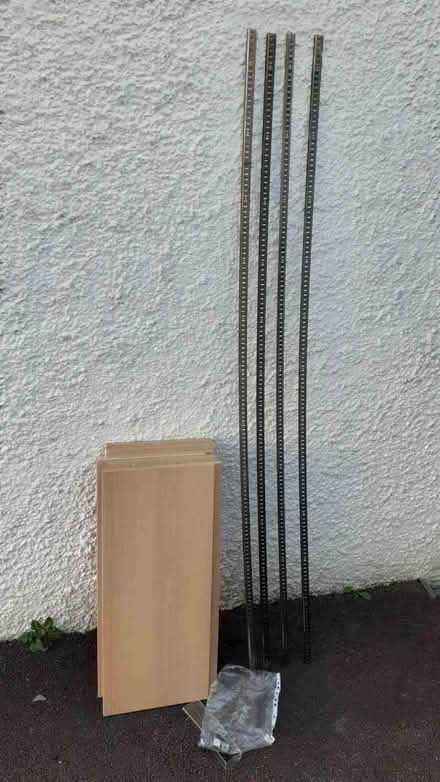 Photo of free Shelving brackets and 7 shelves. (Keswick CA12) #2