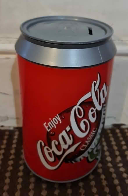 Photo of free Coca-Cola Can Shaped Money Box (Boston Manor, W7) #2