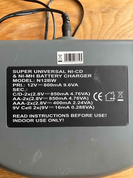Photo of free Universal battery charger (Bath BA2) #3