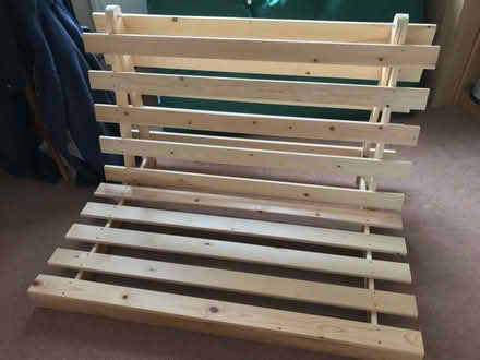 Photo of free Futon frame and mattress (Alpington NR14) #1