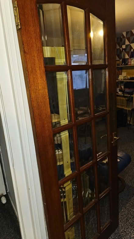 Photo of free 15 Pane Solid Wood Interior Door (Almondbank PH1) #2
