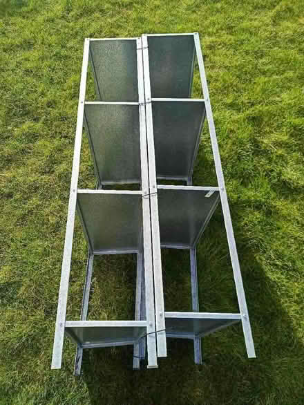 Photo of free Galvanised Shelves x2 (Gosforth NE3) #1