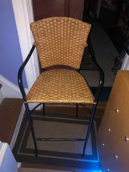 Photo of free 3 tall barstools (2908 Parkwood ave) #1