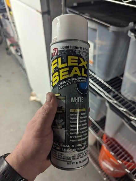 Photo of free Flex Seal spray (white) (Tufts) #1