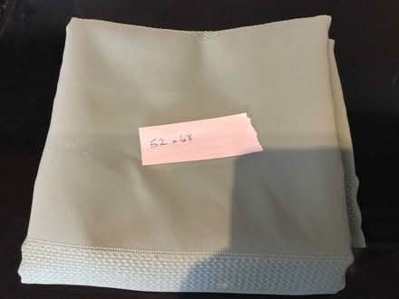 Photo of free Tablecloth, green (Mississauga, Meadowvale) #1