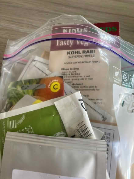Photo of free 50 packets of assorted vegetable seeds (Cam GL11) #1