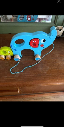 Photo of free Magnetic wooden pet elephant HP1 (HP1 Hemel Hempstead) #1