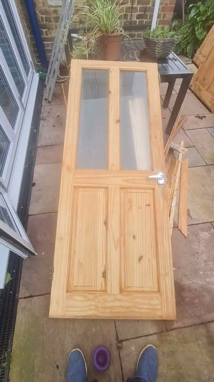 Photo of free 3 Interior Half Glass Doors (CT11) #3