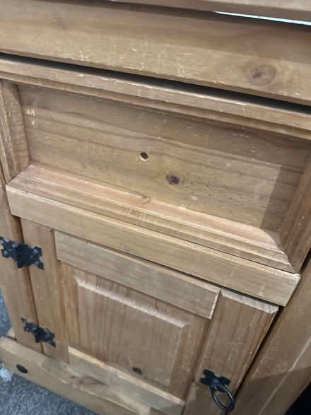 Photo of free Broken bedside table (Staines) #3