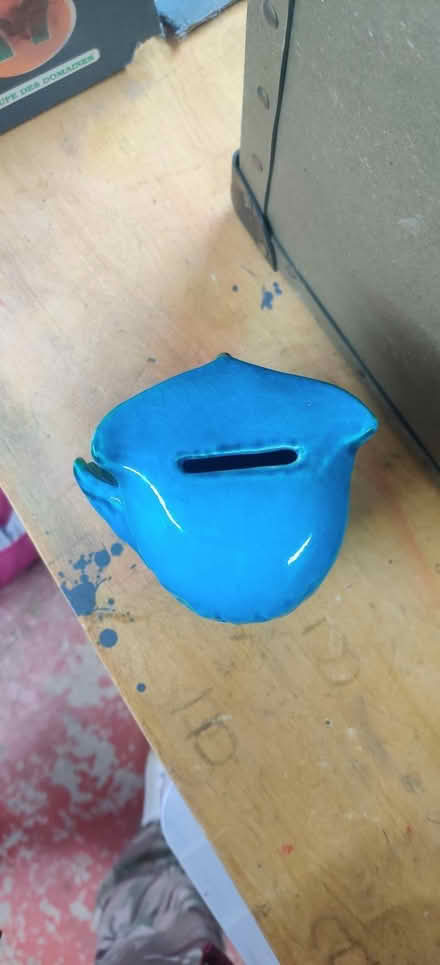 Photo of free Ceramic Owl Money Bank (Barnacle CV7) #3