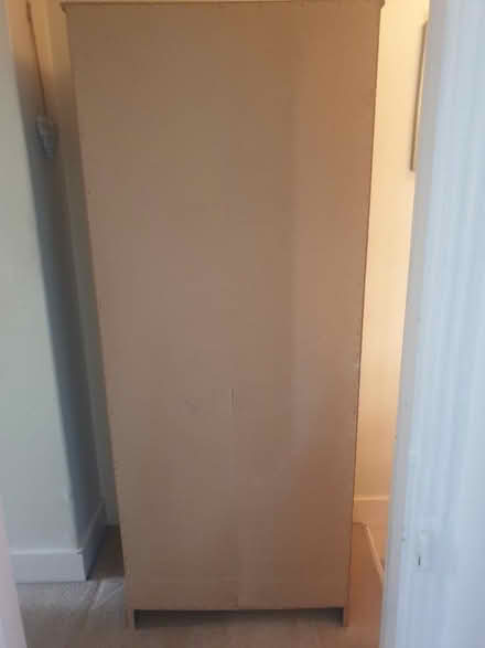 Photo of free Brown single wardrobe (biggleswade) #3