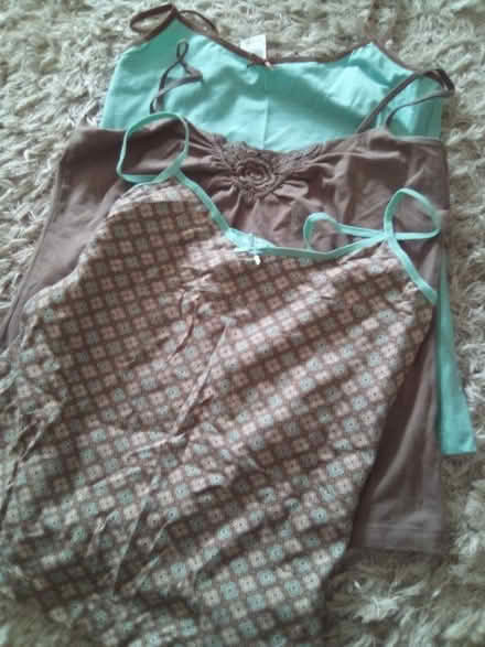 Photo of free 3 Ladies Vest Tops size 10/12 (Morda SY10) #1
