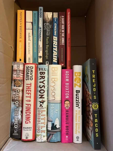 Photo of free Box of books: Bill Bryson, Sedaris (Grangetown, Sunderland) #1