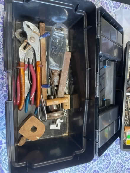 Photo of free Tool box with screws and some tools (Croydon) #4