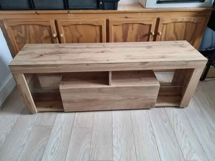 Photo of free Wood/Glass TV Stand (Portsmouth PO2) #2