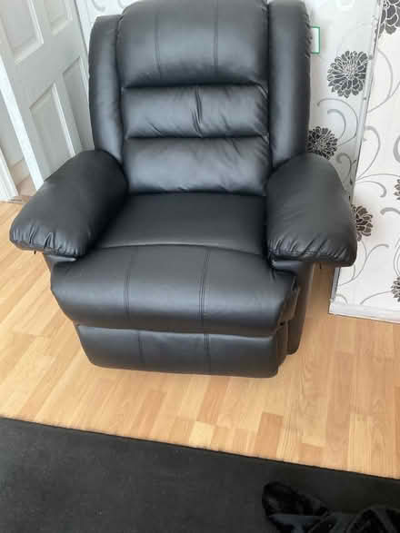 Photo of free Reclining sofa and chair (South Ham RG22) #2