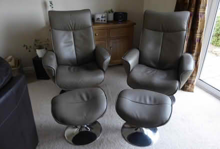 Photo of free Pair of Reclining Chairs (Johnby CA11) #1