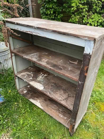 Photo of free Wooden shelving unit (East Oxford OX4 2) #1