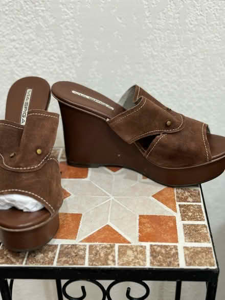 Photo of free Sandal 8.5 suede chocolate (Downey) #2