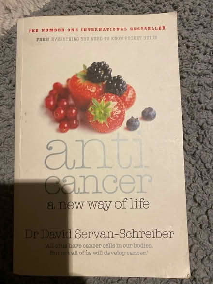 Photo of free Anti cancer book (ME8) #1
