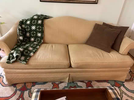 Photo of free 2 Cushion 6 ft. Couch (Cradlerock Way in Columbia) #1