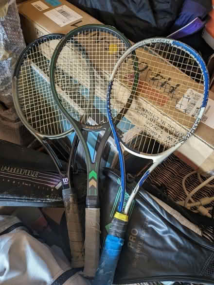 Photo of free Tennis rackets (old) (Caversham RG4) #1